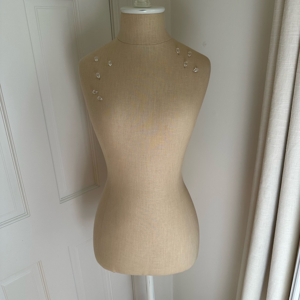 Elegant Tan Dress Form Mannequin